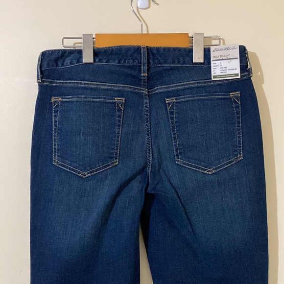 Eddie Bauer Truly Straight Bootcut Women Jeans Size 8 - Picture 6 of 12